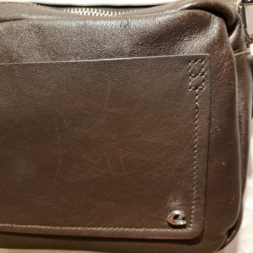 La CANADIENNE Dark Brown Leather Mini Bag